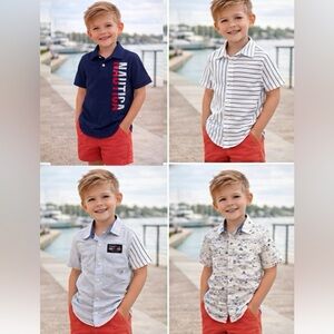 Boys Nautica shirts price is for all 4